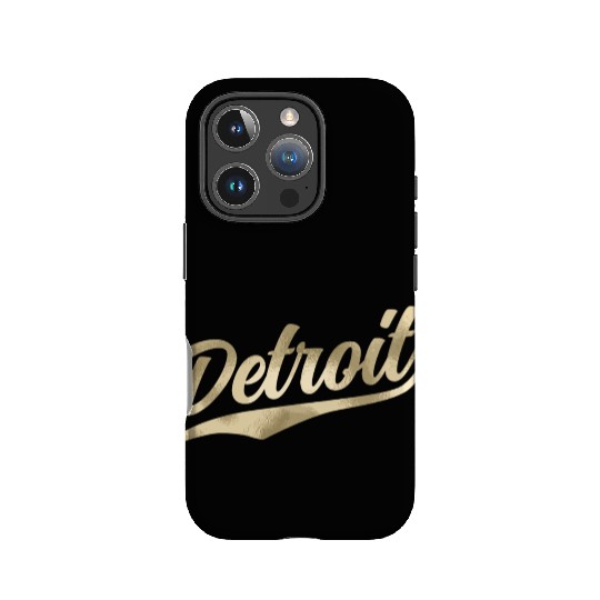Detroit Michigan Cool Retro 1970S Vintage IPhone Cases