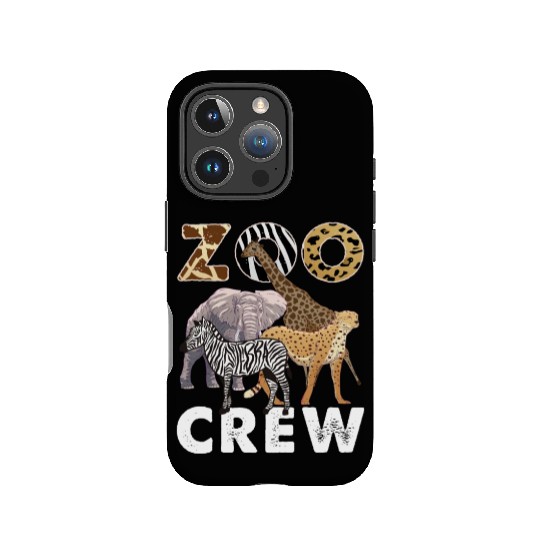 Zookeeper Wild Animals IPhone Cases