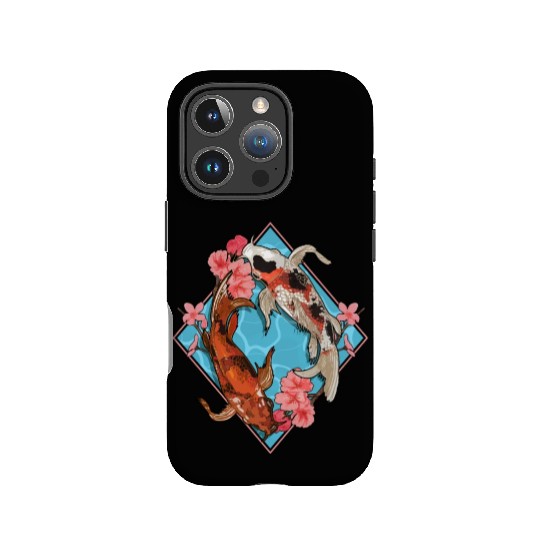 Cherry Blossom Nishikigoi Japanese Fish Koi Carp IPhone Cases