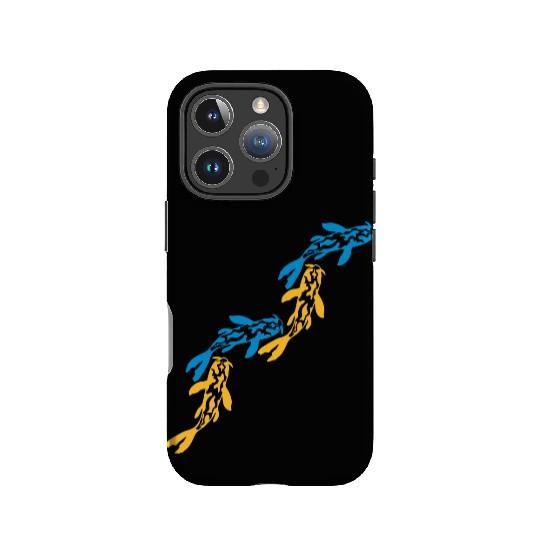 colorful koi fish nishikigoi IPhone Cases