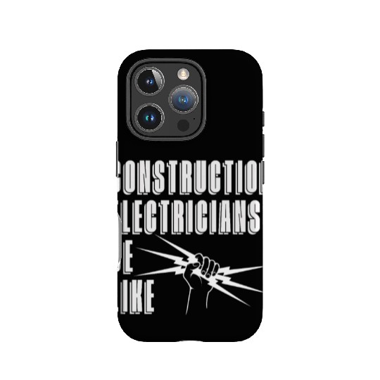 Electrician Electrical Engineer Lineman IPhone Cases