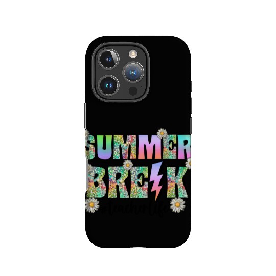 Summer Break Teacher Life IPhone Cases