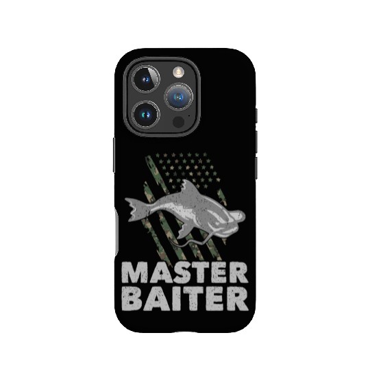 Master Baiter - Wels Catfish Hunter IPhone Cases