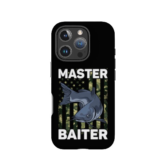 Master Baiter - Wels Catfish Hunter IPhone Cases
