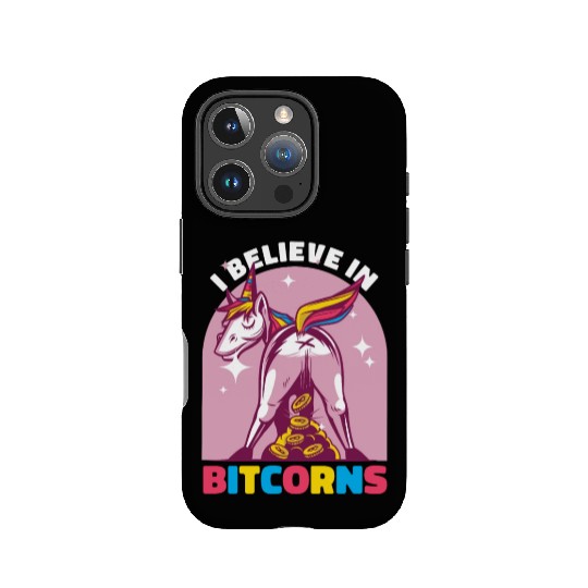 Cryptocurrency Believe In Bitcorns Bitcoin IPhone Cases