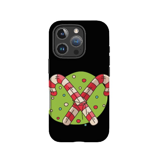 candy canes IPhone Cases