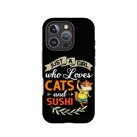 Cat Sushi Japanese Rice Roll Nigiri Bowl Maker IPhone Cases