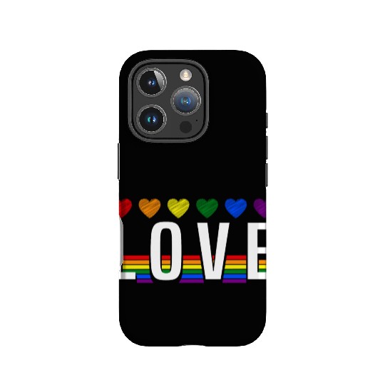 Love Rainbow Heart Pride LGBT IPhone Cases