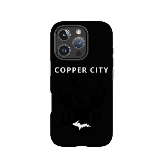 Copper City Michigan Upper Peninsula IPhone Cases