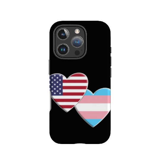 USA American Transgender Flag LGBTQ Pride IPhone Cases