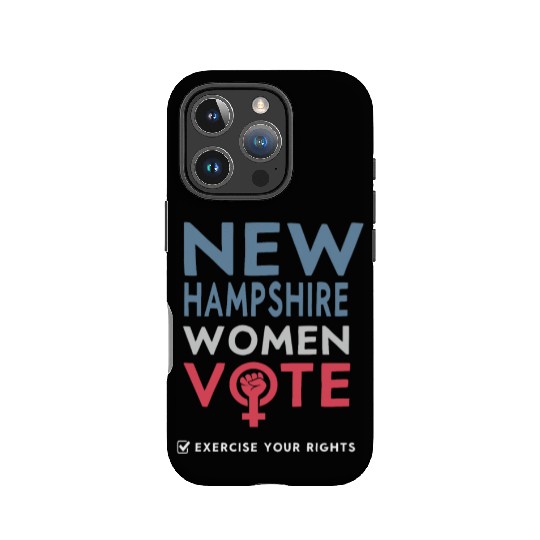 New Hampshire Women Vote Voter 2022 Election IPhone Cases