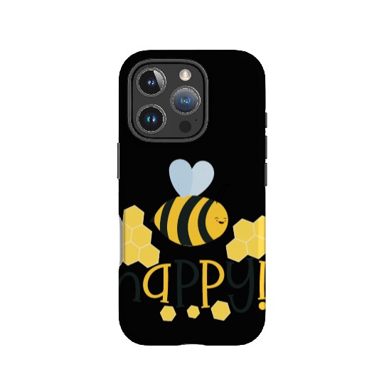 Bee Happy Honey bees IPhone Cases
