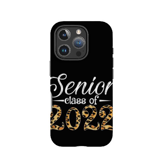 Senior Class Of 2022 Leopard Print IPhone Cases