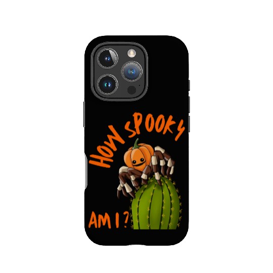 Halloween Scary Pumpkin Spider Costume IPhone Cases