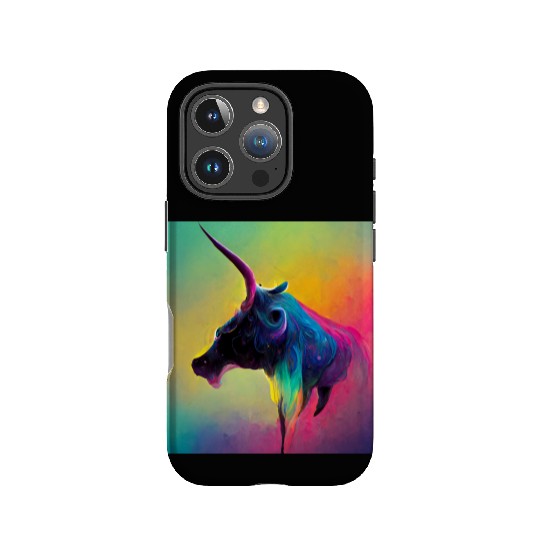 Colorful Unicorn Cow IPhone Cases