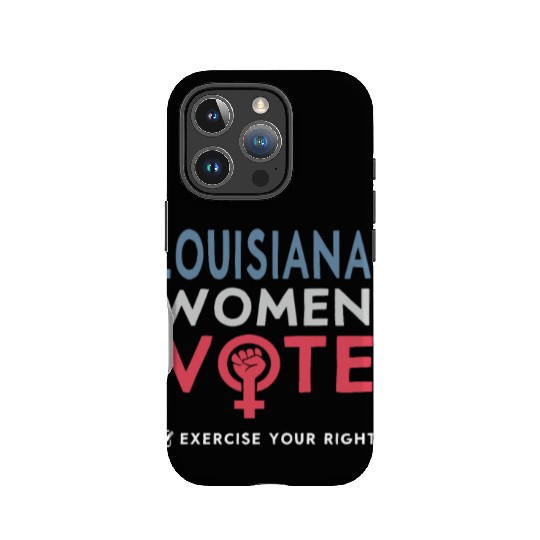Louisiana Women Vote Voter 2022 Election Feminist IPhone Cases