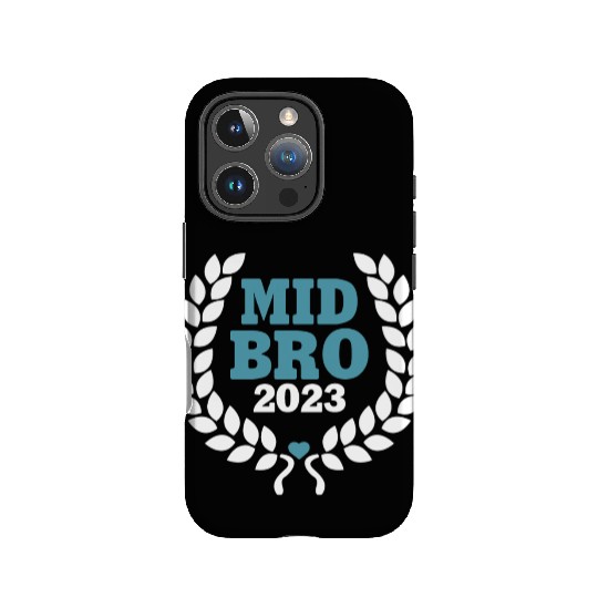 Mid Bro 2023 - Middle Brother Baby Birth Boy IPhone Cases