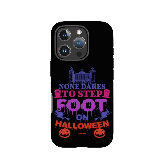 creepy Halloween saying IPhone Cases