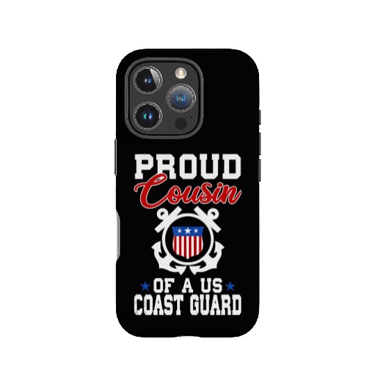 Proud US Coast Guard Cousin IPhone Cases