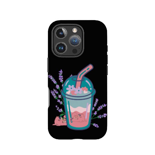Royal Glass Juice Cup IPhone Cases