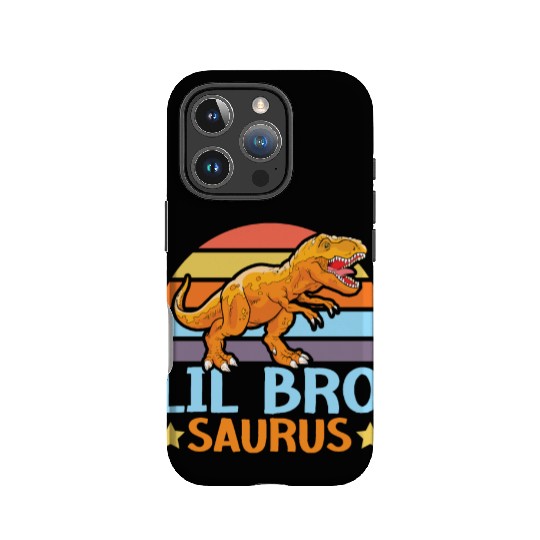 Lil Bro Saurus Best Bro Ever Brotherhood Dinosaur IPhone Cases