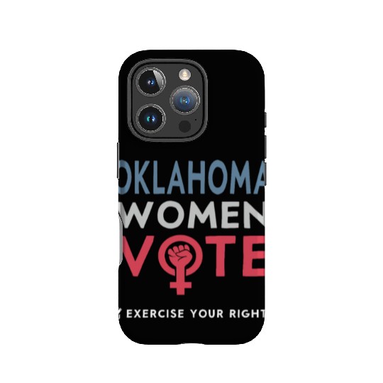 Oklahoma Women Vote Voter 2022 Election Feminist IPhone Cases