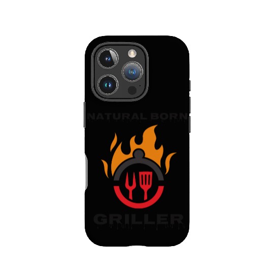 Natural Born Griller IPhone Cases