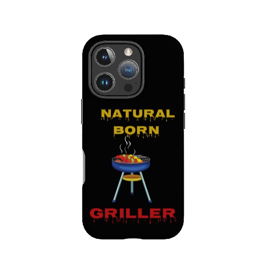 Natural Born Griller IPhone Cases