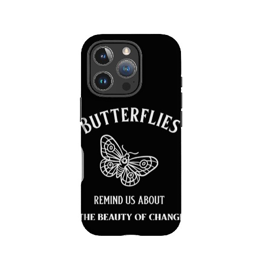 BUTTERFlIES remind us of the power of change IPhone Cases