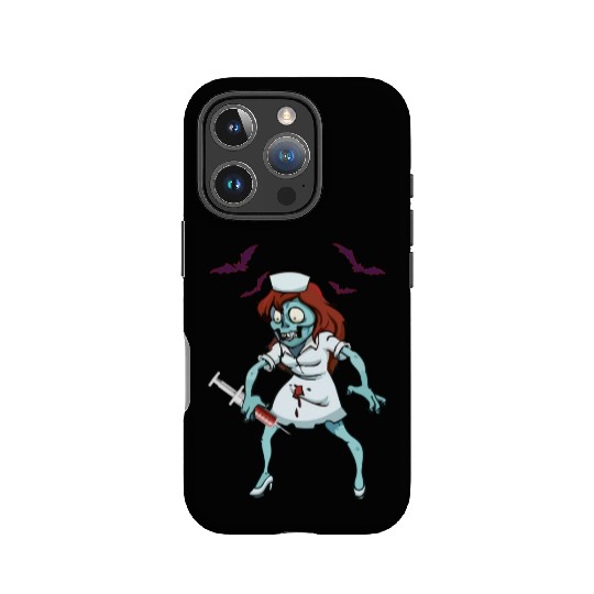Zombie Nurse Emergency Halloween IPhone Cases