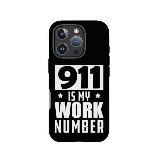 Dispatcher - 911 is my work number IPhone Cases