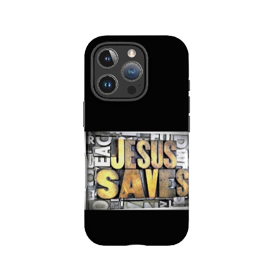 jesus saves IPhone Cases