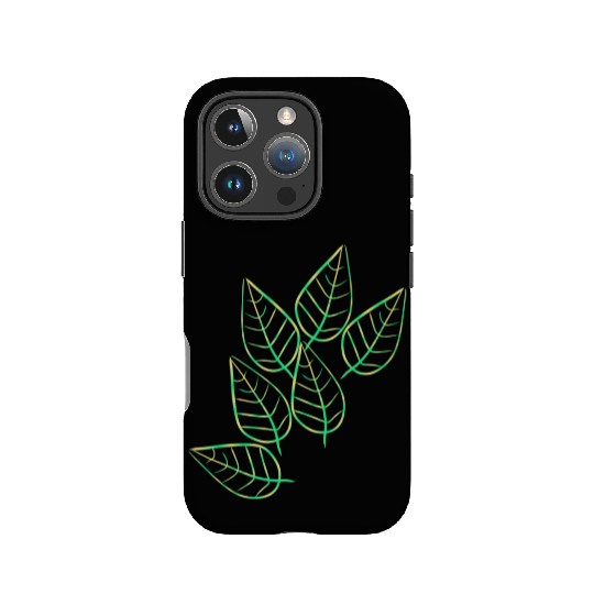 leaf icon nature green leaves IPhone Cases