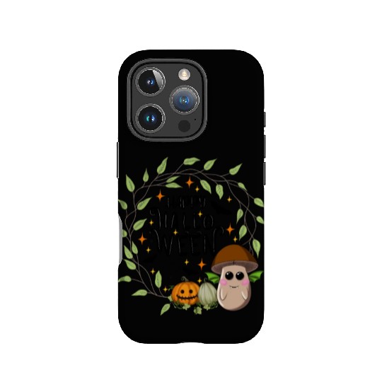 Bat Mushroom 'brown' - Happy Halloween IPhone Cases