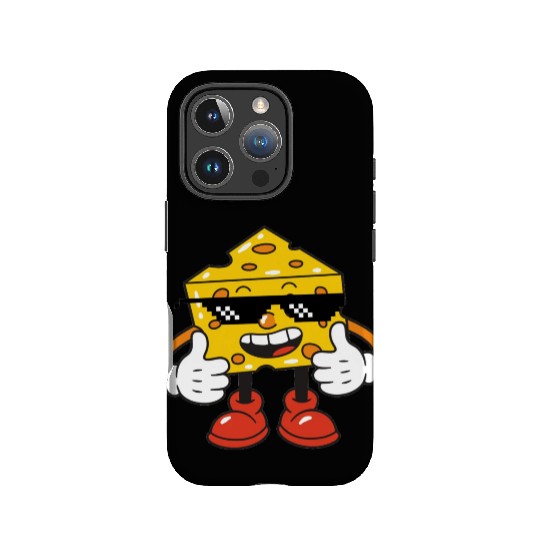 thug life cheese IPhone Cases