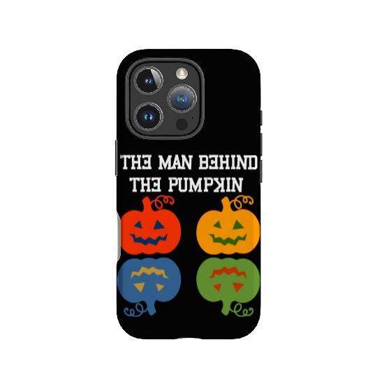 Halloween Pregnancy Man Pumpkin IPhone Cases Funny Part