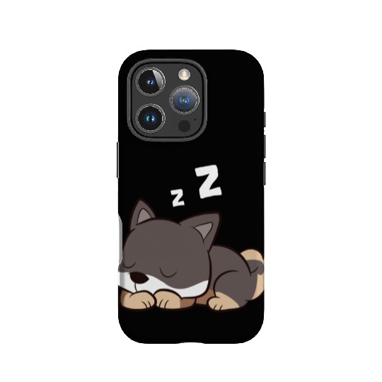 Shikoku Dog Sleeping Kochi-Ken Dog Japan Shikoku IPhone Cases