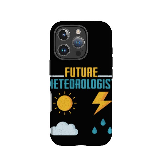 Future Meteorologist Meteorology Storm Weatherman IPhone Cases