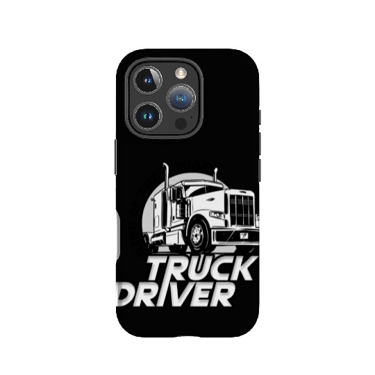 Truck driver, King of the road IPhone Cases