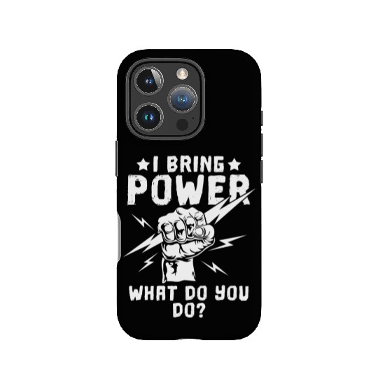 Electrician Construction Electrician IPhone Cases