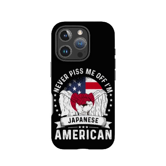 Japan American Country Heritage Flags IPhone Cases