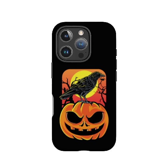 Crow Halloween Bird Watcher Gift IPhone Cases