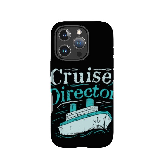 Cruise Director Cruising Ship Holidays vacation IPhone Cases