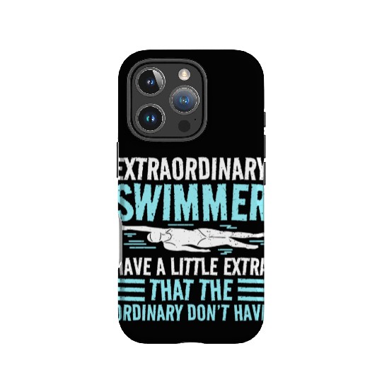 Swim Swimming Extraordinary Swimmer Have Little IPhone Cases