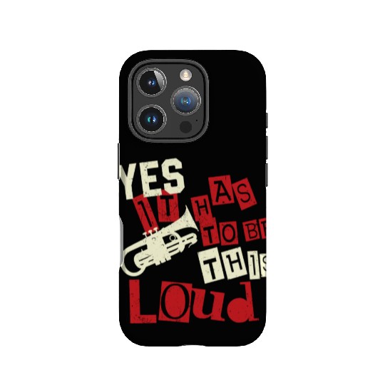 Trumpet Player Vintage Yes It Has IPhone Cases