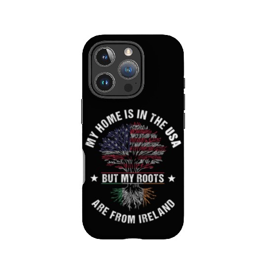 Ireland American Country Heritage Flags IPhone Cases