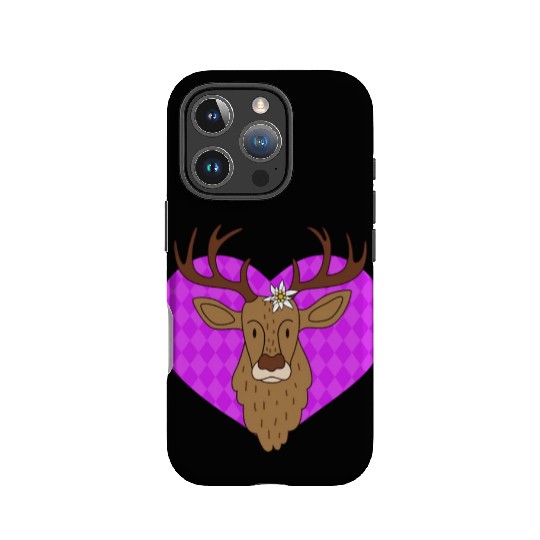 Oktoberfest Women Deer Loveer IPhone Cases