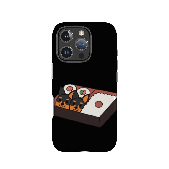 Sushi Bento Box Doberman IPhone Cases
