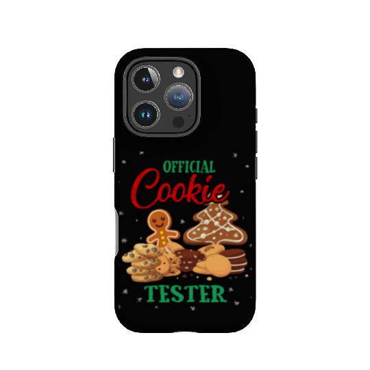 Official Cookie Taster Christmas Cute Holiday IPhone Cases