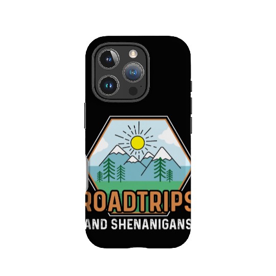 Road Trip Shenanigans Nature Lover And Explorer Gi IPhone Cases